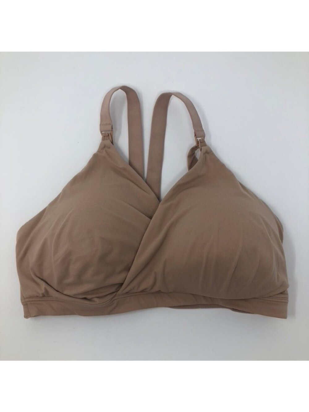 Spanx Bra-llelujah Mama Nursing Bra Size XL Nude